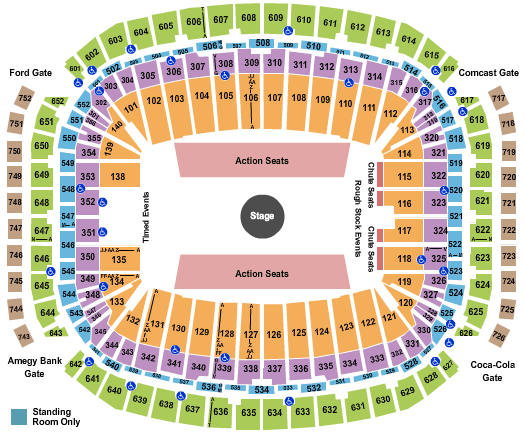 NRG Stadium Rodeo Houston Seating Chart